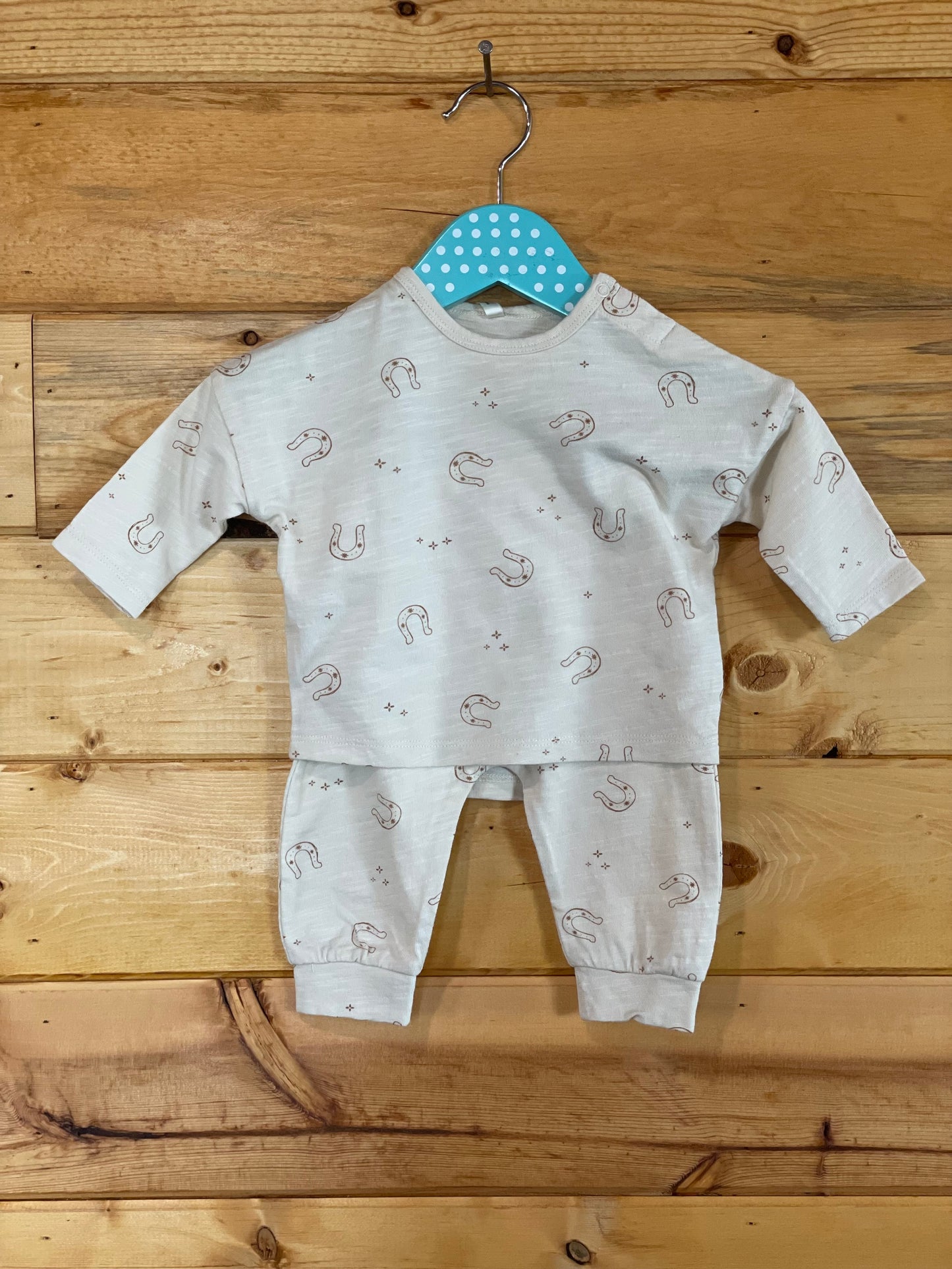 Long sleeve tee + pant set natural by Rylee and Cru