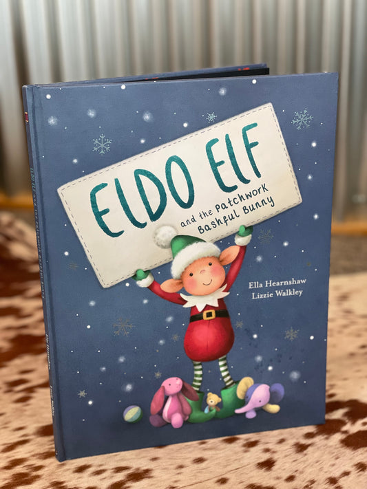 Eldo Elf Jellycat Christmas Book