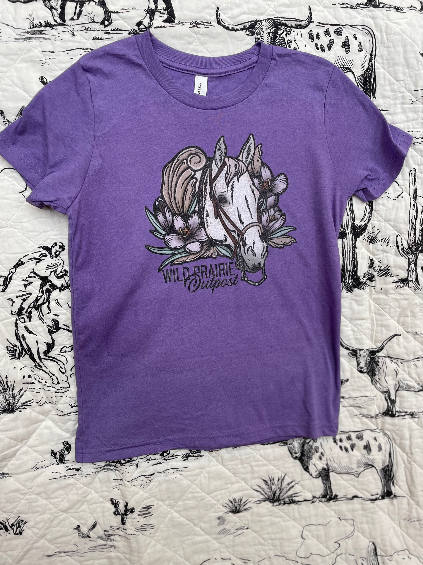 Wild Prairie logo for kids youth toddlers