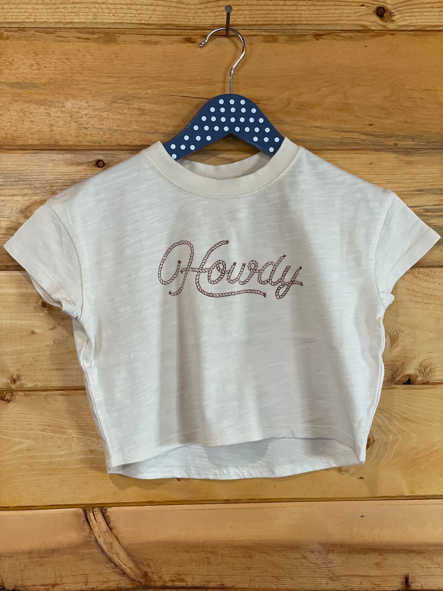 Boxy Tee in Howdy by Rylee and Cru