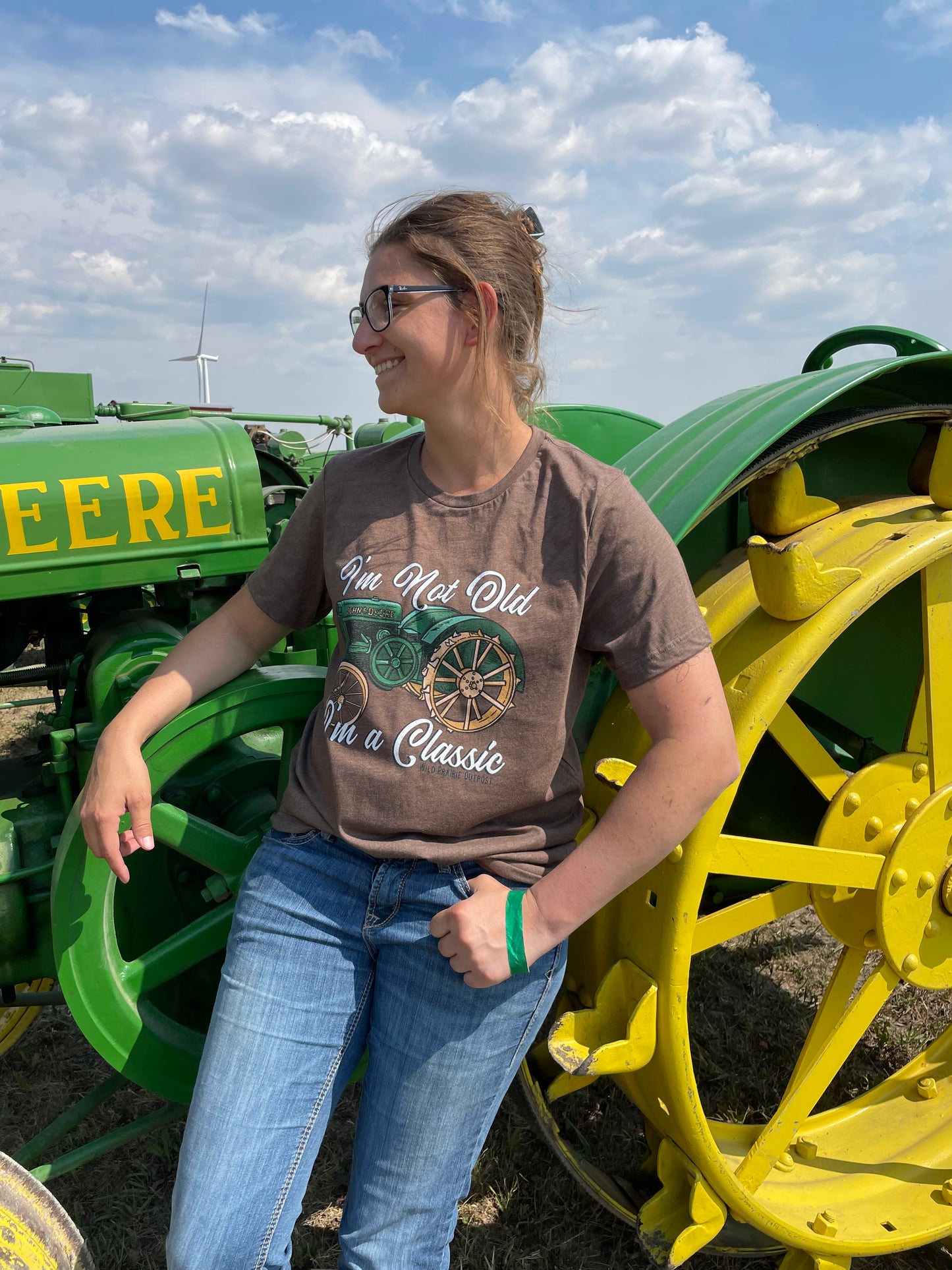 Classic Tractor Tee (I’m not old I’m a classic!)