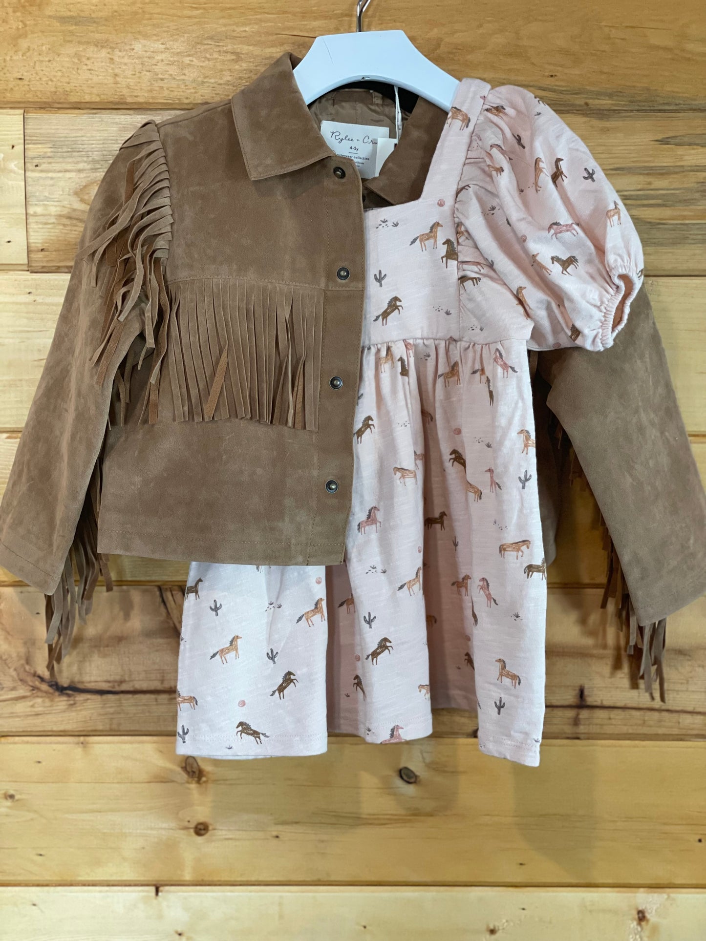 Brea Dress in horses by Rylee and Cru