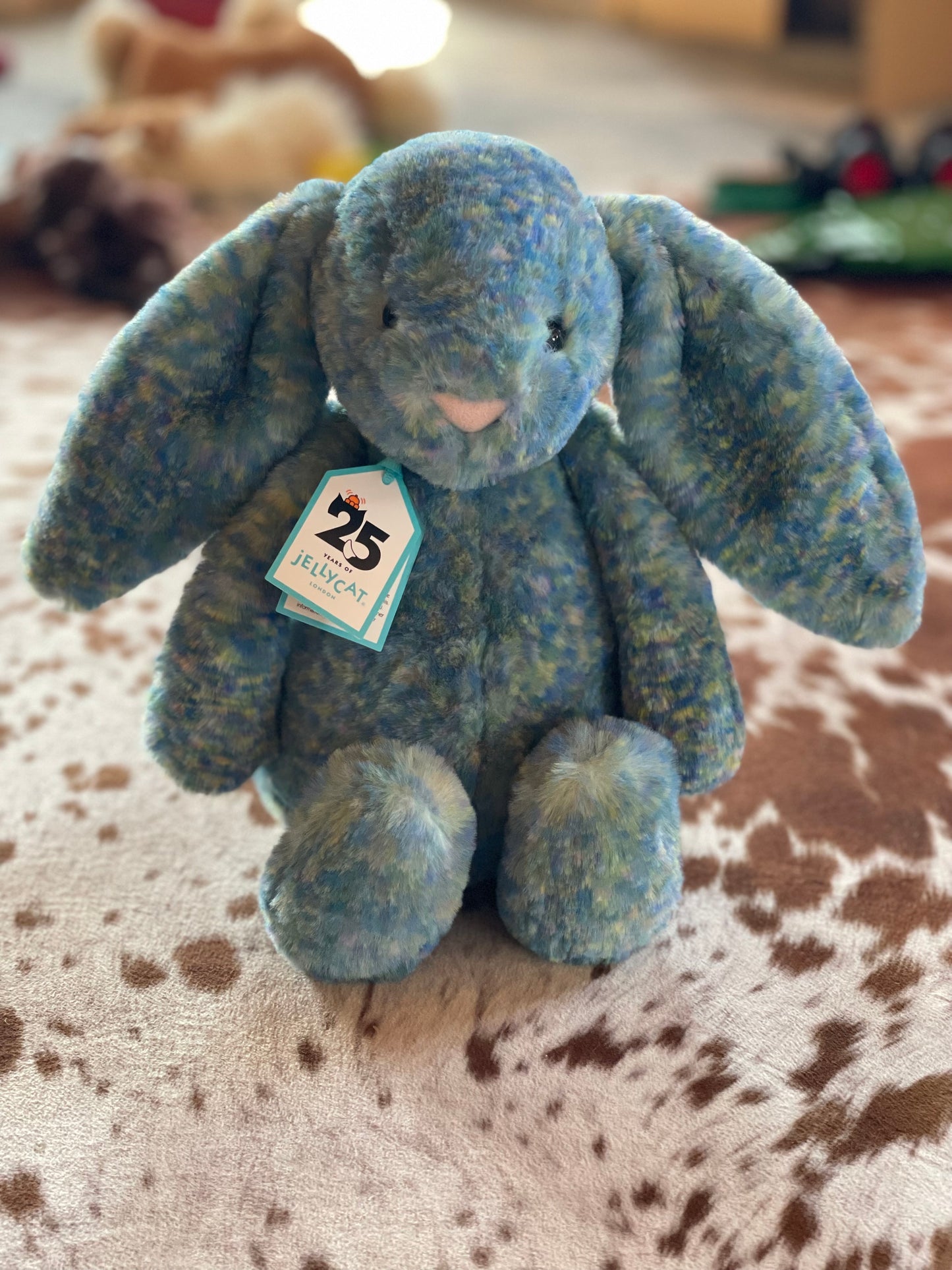 Bashful luxe bunny azure original