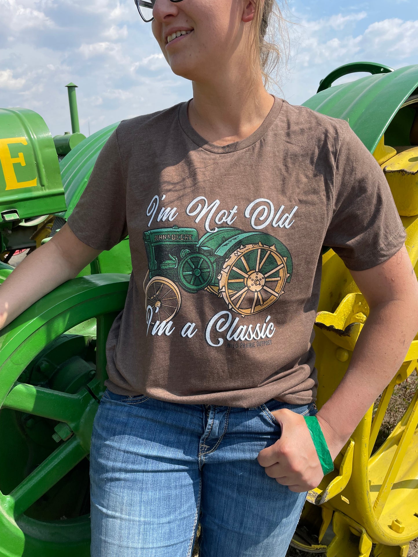 Classic Tractor Tee (I’m not old I’m a classic!)