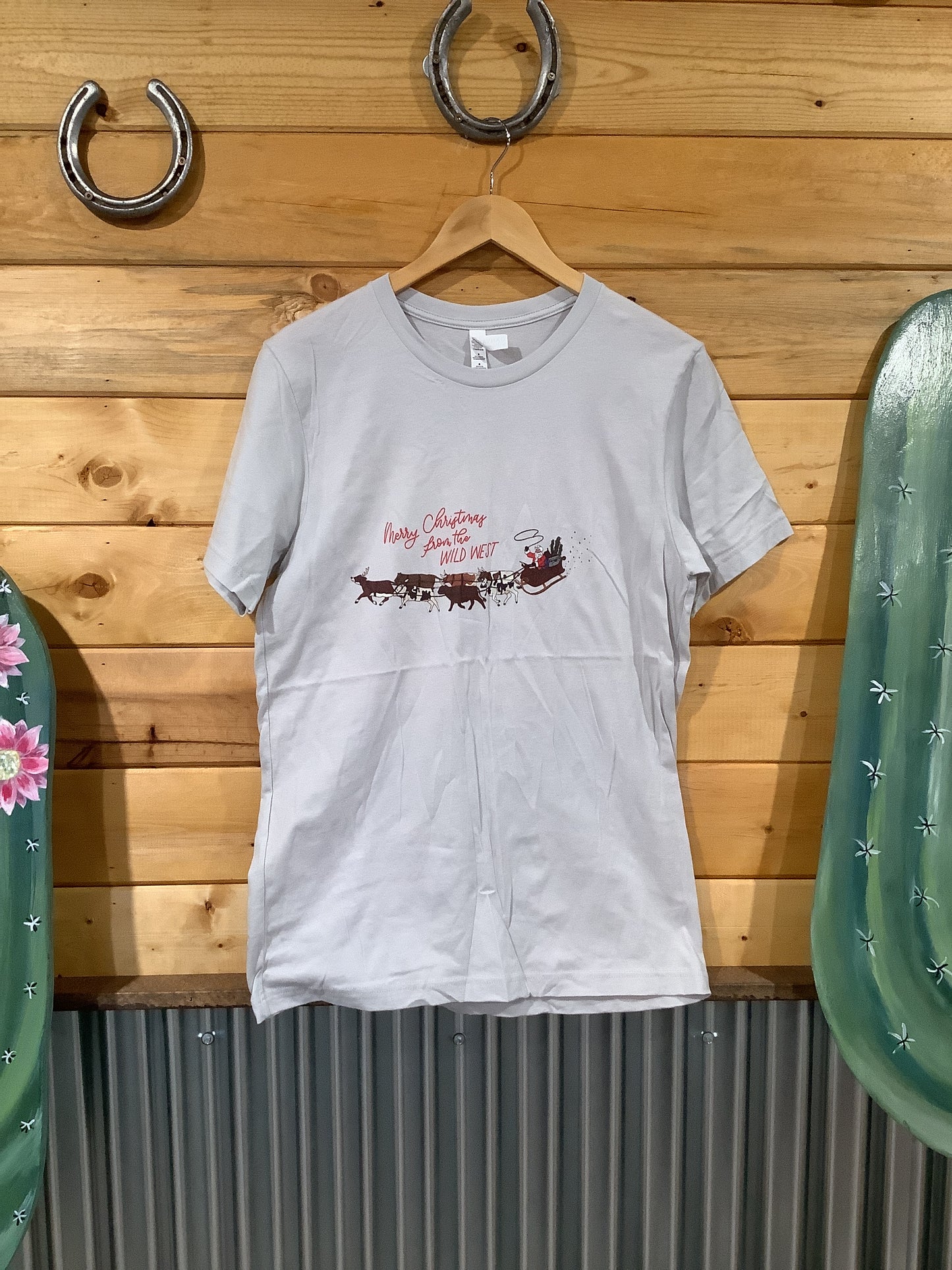 Merry Christmas From The Wild West Graphic Tee