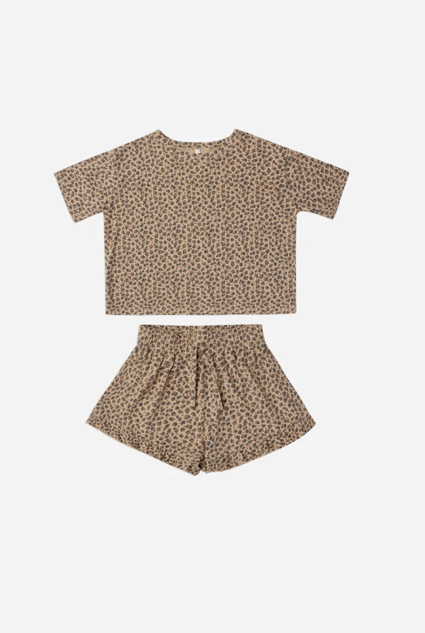 Rylee and Cru Mosie Set- Cheetah Print