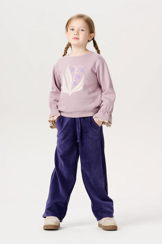 Girls sweater jieyang purple