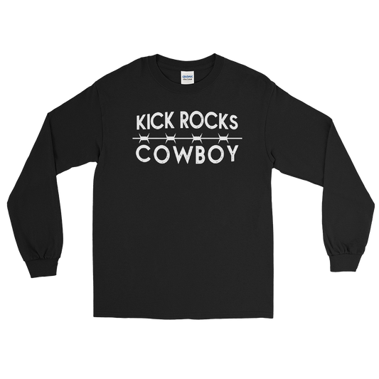 Kick Rocks Cowboy Longsleeve